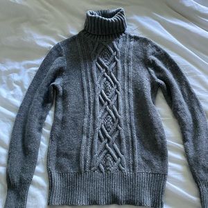 J. Crew Gray Wool Sweater